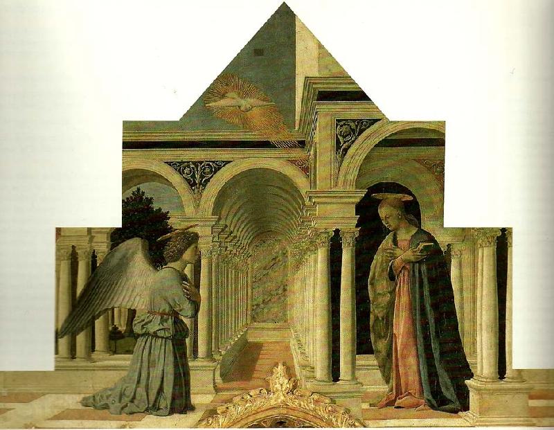 Piero della Francesca polyptych of saint anthony Spain oil painting art
